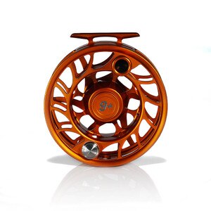Hatch Outdoors Limited Edition Iconic Fly Reel Campfire Orange 9 Plus in Campfire Orange